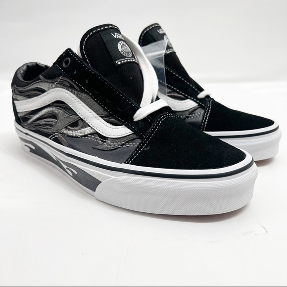 Vans Old Skool X A$AP Rocky X Worldwide Black Flame - Picture 6 of 13
